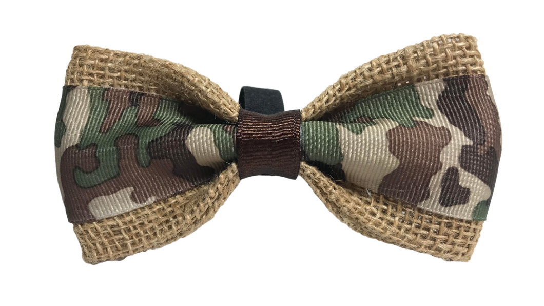 Camouflage Bow-Tie